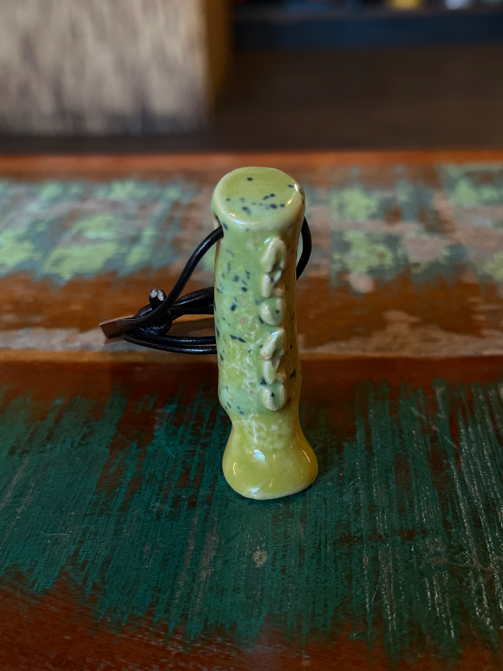 Thumbnail: Ceramic Pendent (Mint)  w/Logo