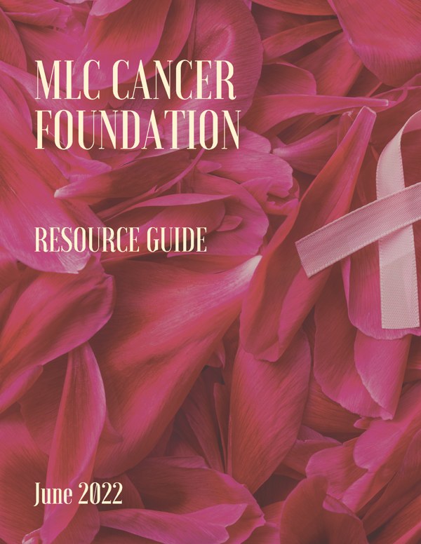 Cover of the MLC Cancer Foundation Resource Guide