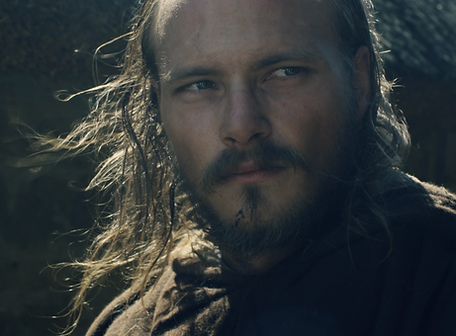 Portret van een middeleeuwse Warrior