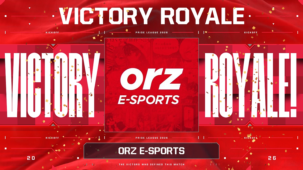 orzが第2、4戦をビクトリーロイヤル!!