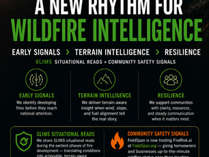 Founder‑Grade Monday Announcement - Wildfire Intelligence