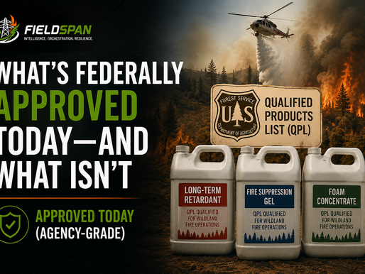 Wildfire mitigation products and U.S. Forest Service Qualified Products List for wildland fire operations.