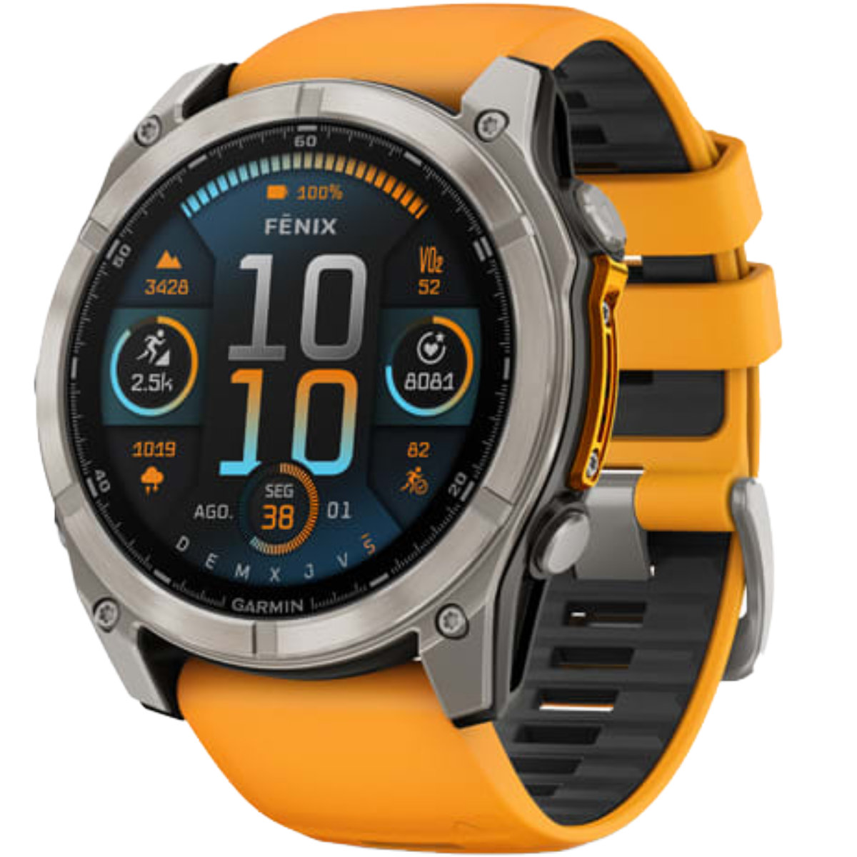 GARMIN Reloj FENIX 8 47MM Amoled Saphire