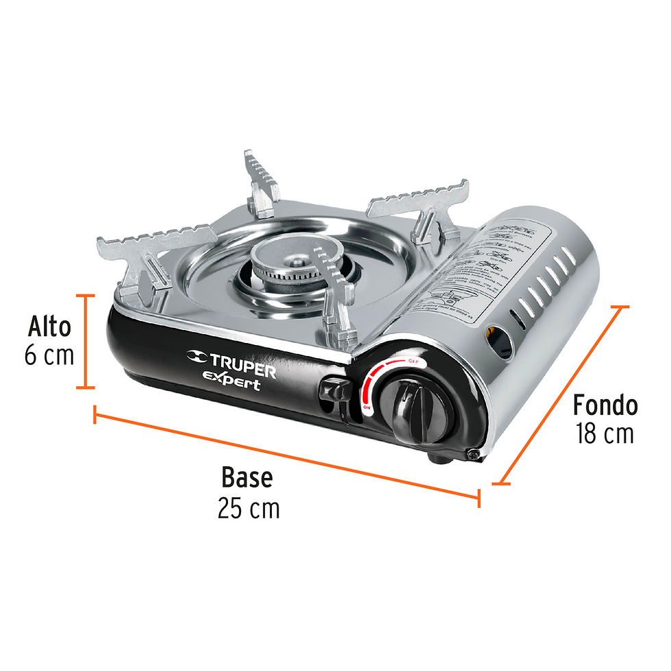 Miniatura: Truper Estufilla Portátil, encendido electrónico, Lata 1/4, EXPERT