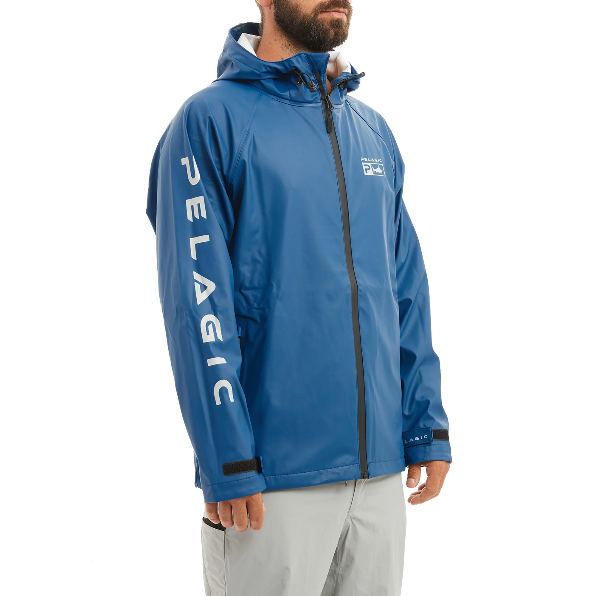 Thumbnail: Pelagic Chubasco Rain Jacket Smokey Blue