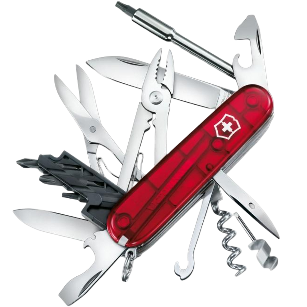 Miniatura: Victorinox Navaja Cyber Tool M Transparente