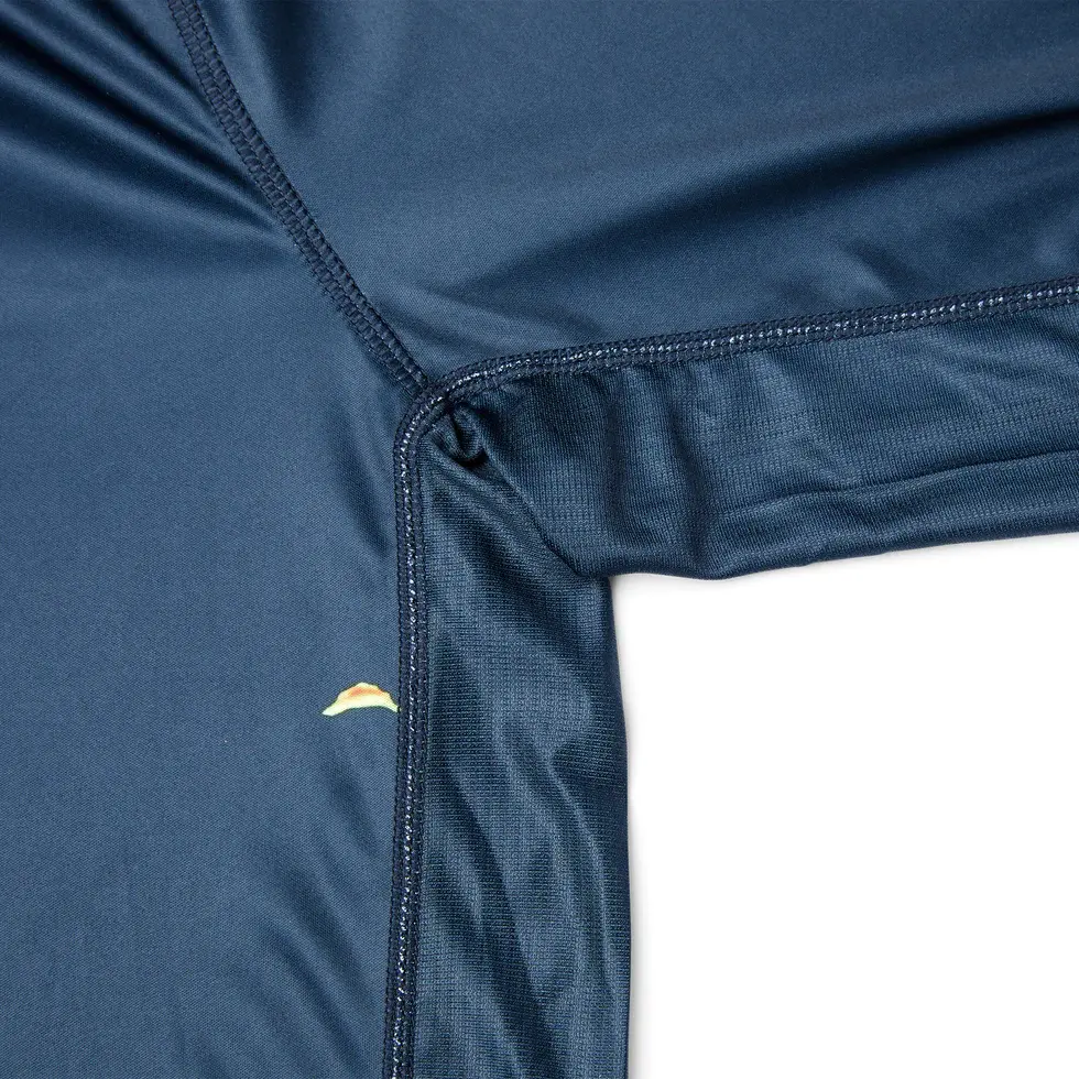 Miniatura: Pelagic Vaportek Hooded Fishing Shirt Sonar Navy