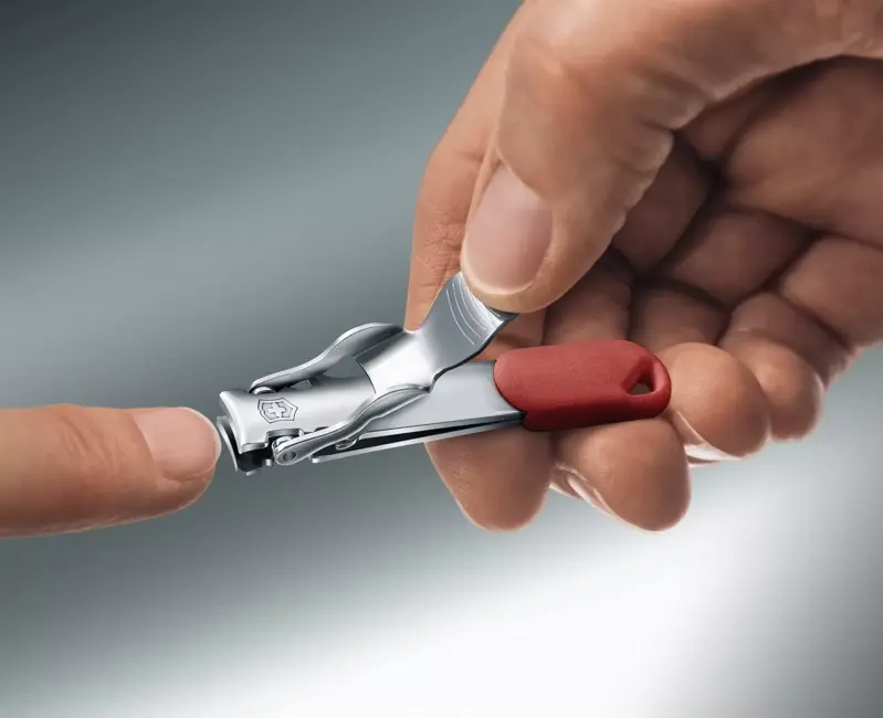 Miniatura: Victorinox Cortauñas Con Anillo Rojo
