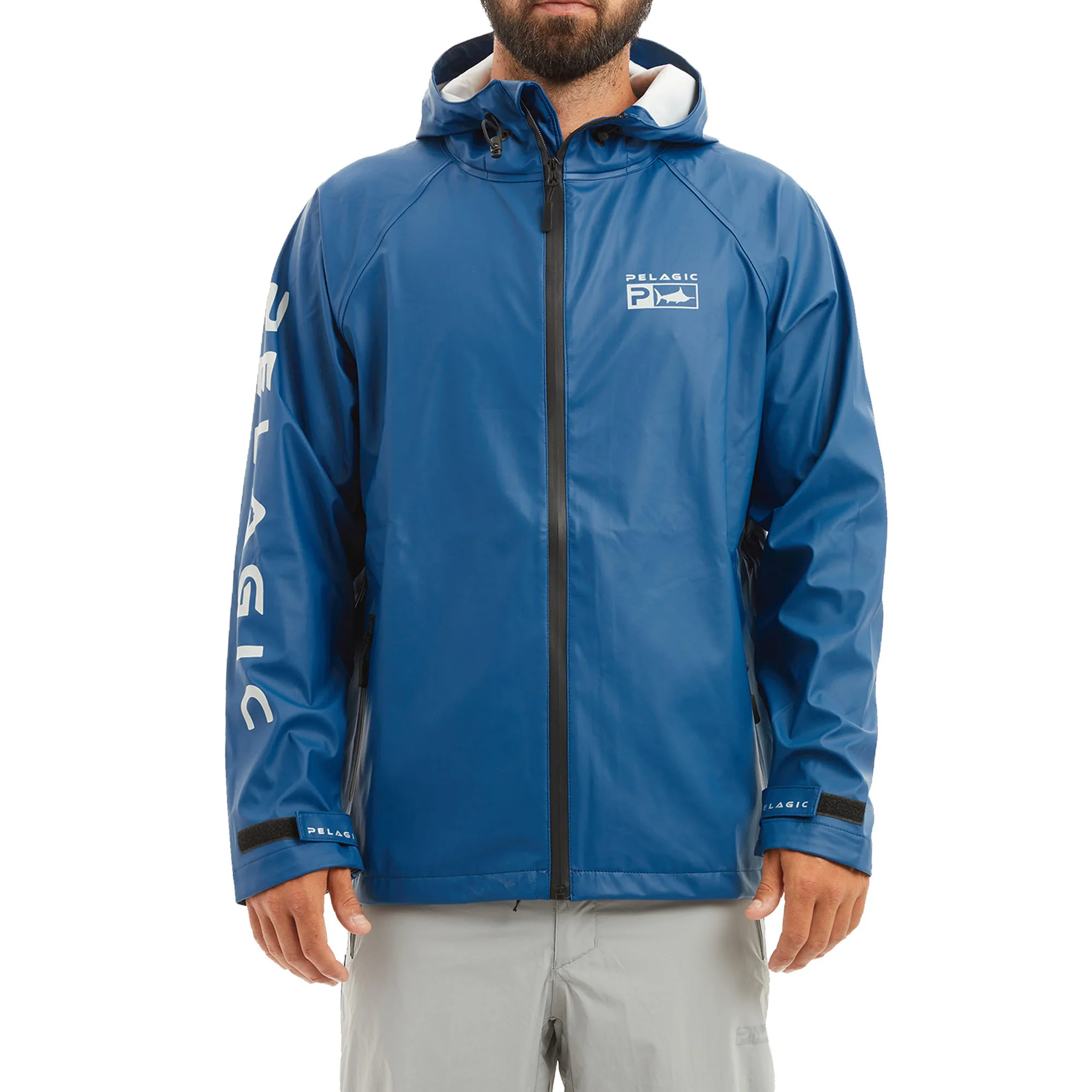 Pelagic Chubasco Rain Jacket Smokey Blue ANROGA Sports