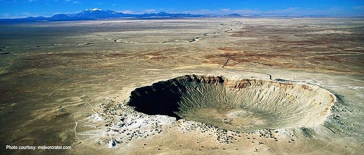 Meteor crater, Arizona
