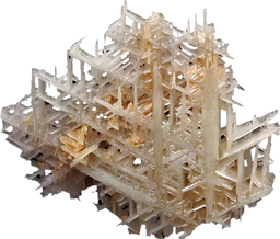 Cerusite, El General Mines, Cabezarrubias del Puerto, Ciudad Real, Castille-La Manche, Esp