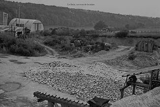 Le Beix, carreau de la mine.