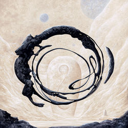 Numen. Huile sur toile.80 x 80cm.72dpi web.2024.Pascal Ferry.WIX