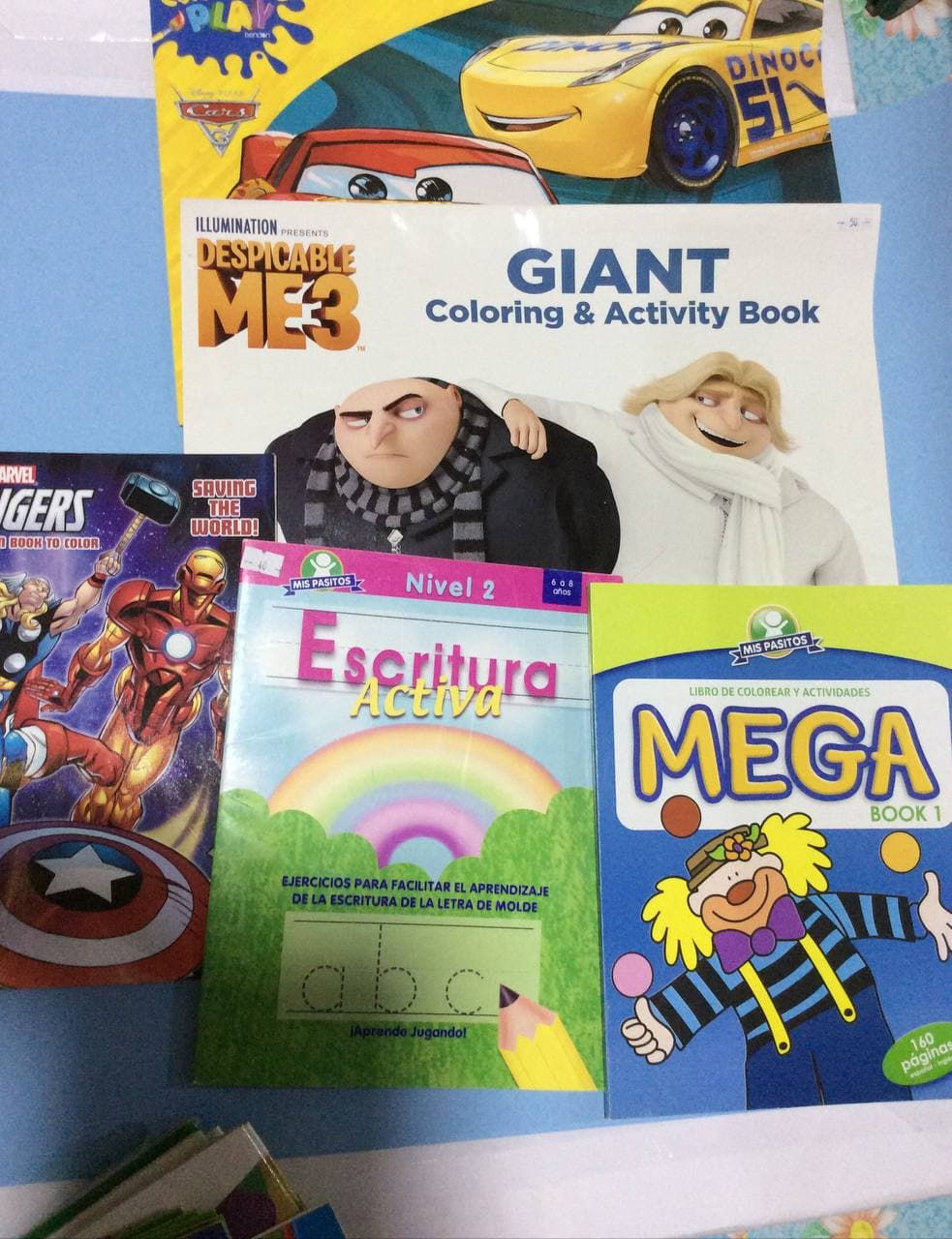 Cuadernos para colorear