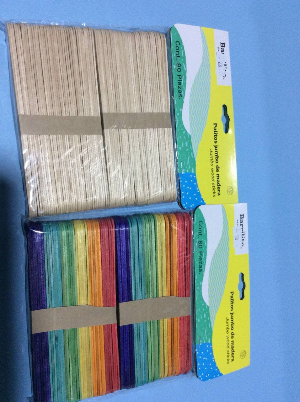 Paletas de madera
