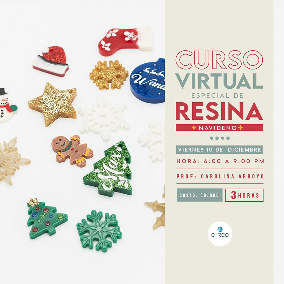 CURSO RESINA NAVIDEÑO