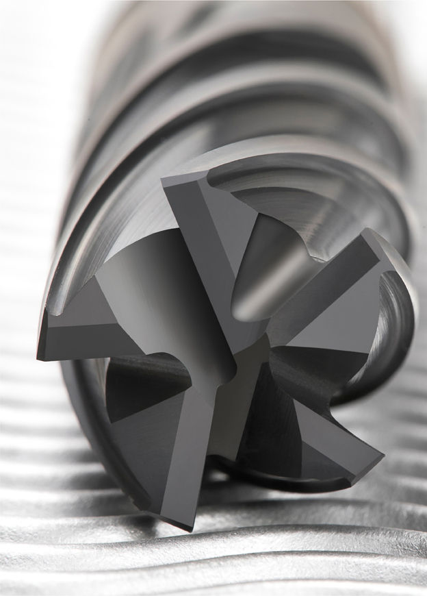 Izar endmill end view