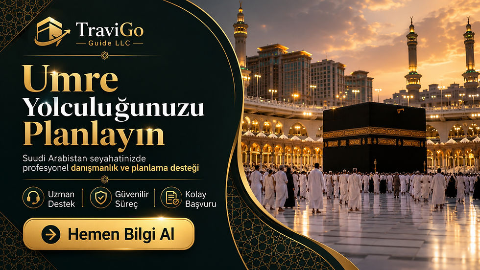 Umre vize başvurusu