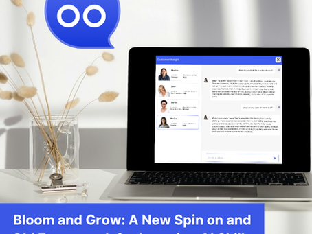 Bloom and Grow: A New Spin on an Old Framework for Learning AI Skills