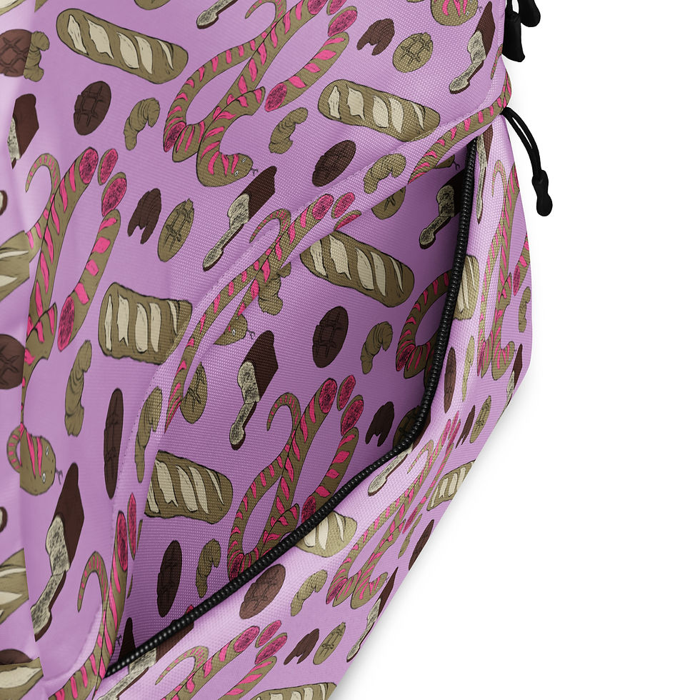 Thumbnail: Strawberry Bread Boa Backpack