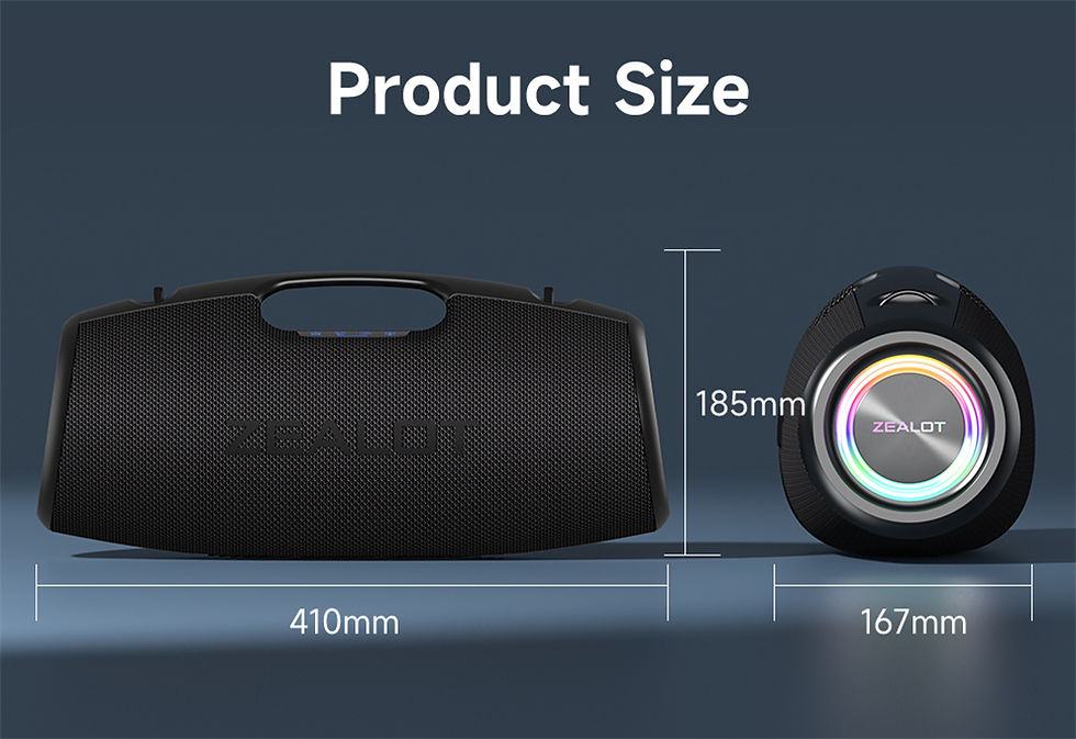 Thumbnail: S78 120W Bluetooth Speaker — Extra Bass, Waterproof, 24000mAh Battery