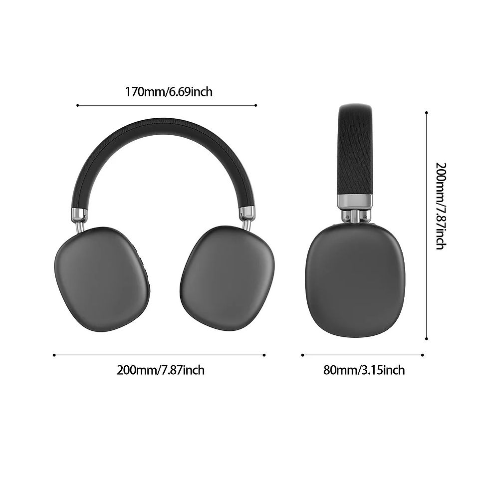 Thumbnail: Over‑Ear Headphones — Wireless Hi‑Fi, ANC, Fabric Headband