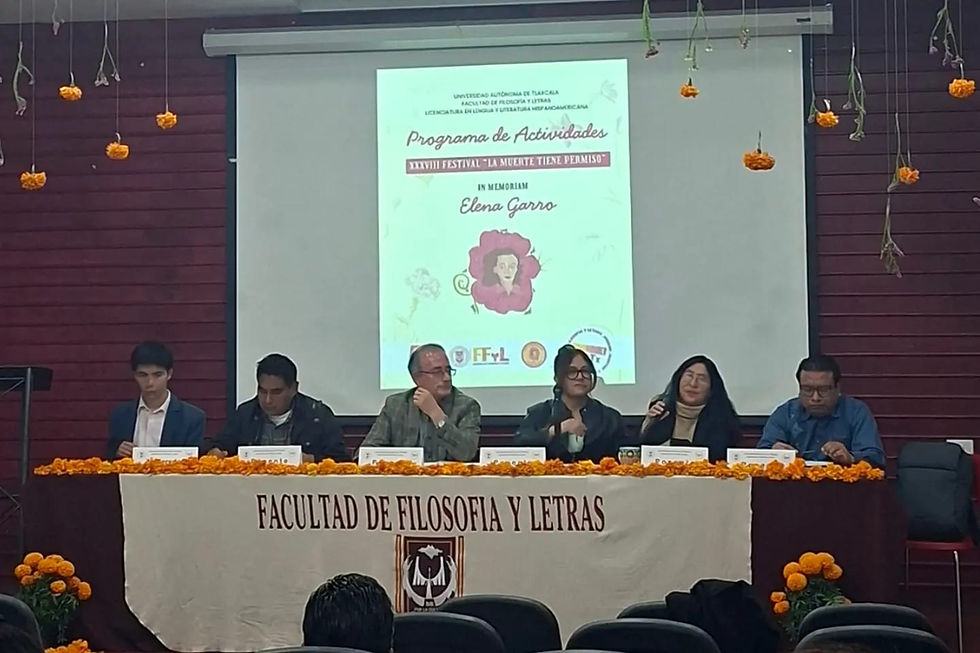 La muerte como experiencia humana, tema central del conversatorio inaugural del XXXVIII Festival “La Muerte Tiene Permiso”