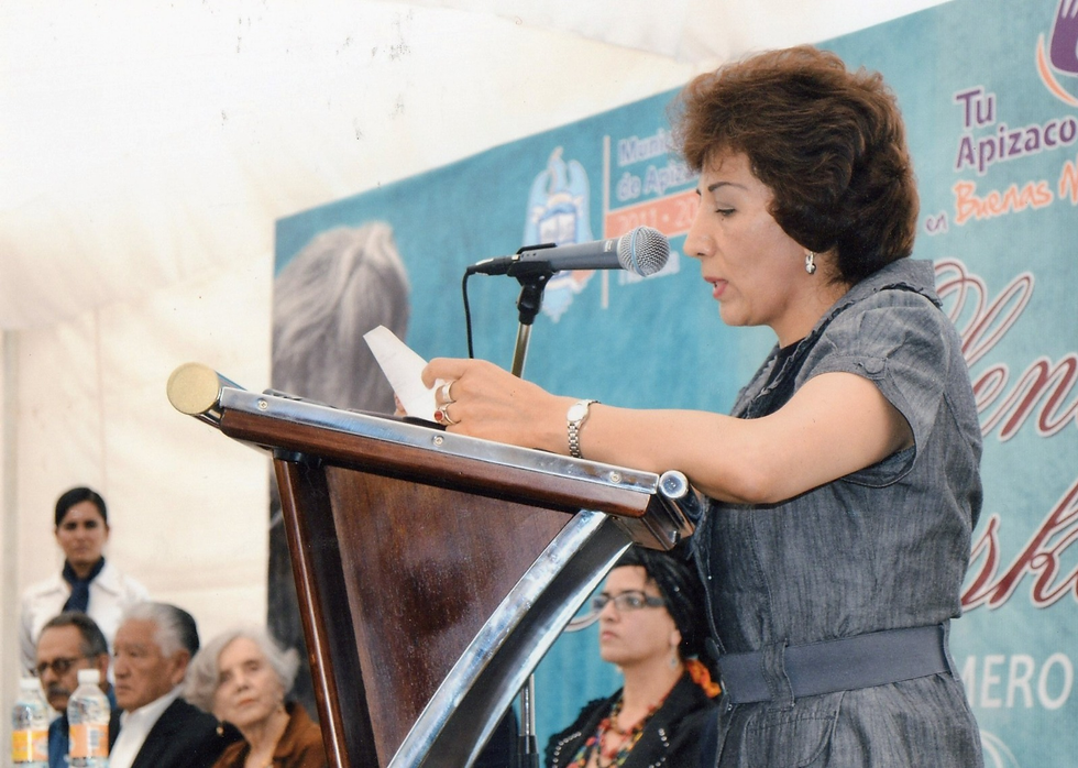 Presentación del libro "El tren pasa primero" de E. Poniatowska en Apizaco