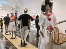 En el estado de Puebla se presenta una exposición de Textiles