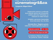 La Colmena presenta taller sobre edición en la historia cinematográfica