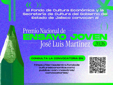 Se abre convocatoria del Premio Nacional de Ensayo Joven José Luis Martínez 2026