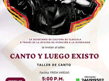 La Secretaría de Cultura realizará "Canto y Luego existo", un espacio para hacer vibrar la identidad a través de nuestra voz
