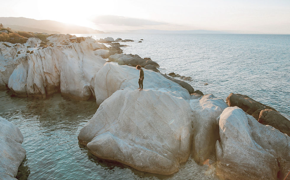 Boulders on the Beach