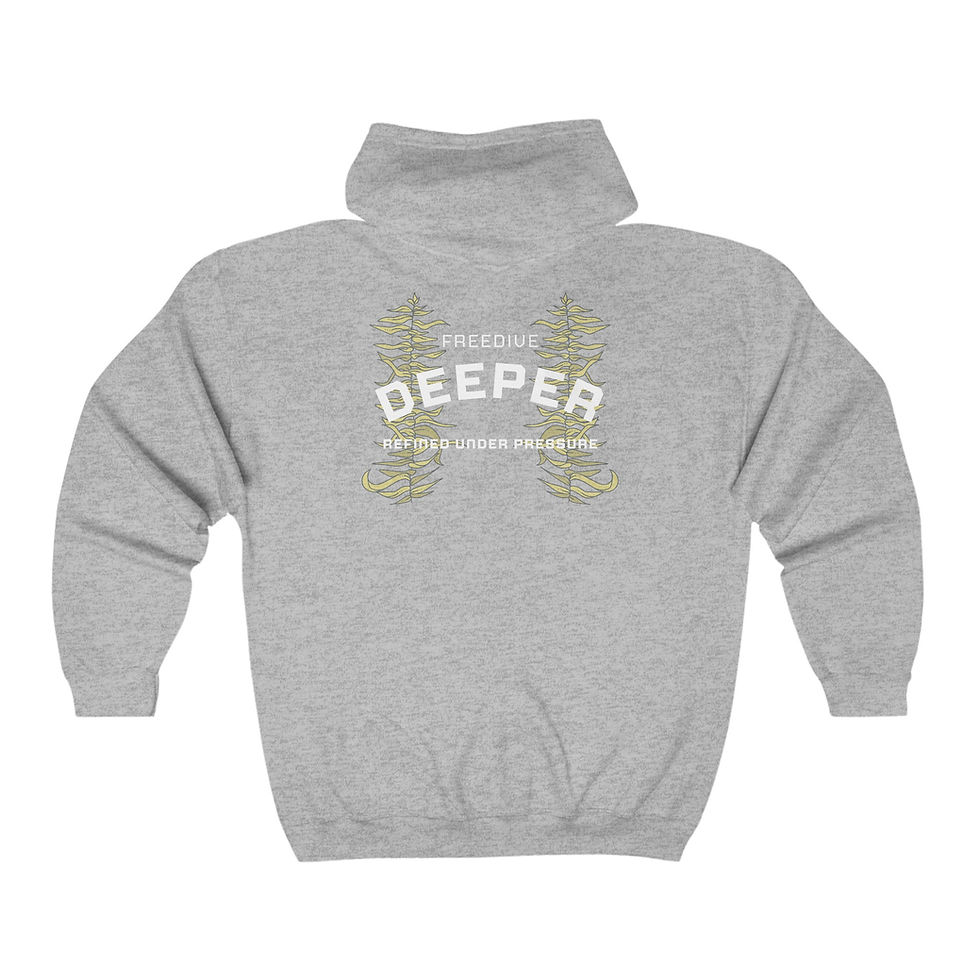 Thumbnail: Kelp Zip-up Hooded Sweatshirt