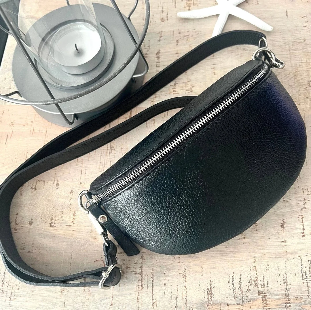 Leather Medium Bum Bag