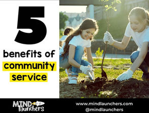 What children can learn through community service projects