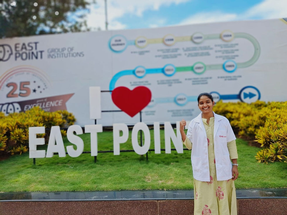 Aishwarya (Pursuing MBBS in East Point Medical College)