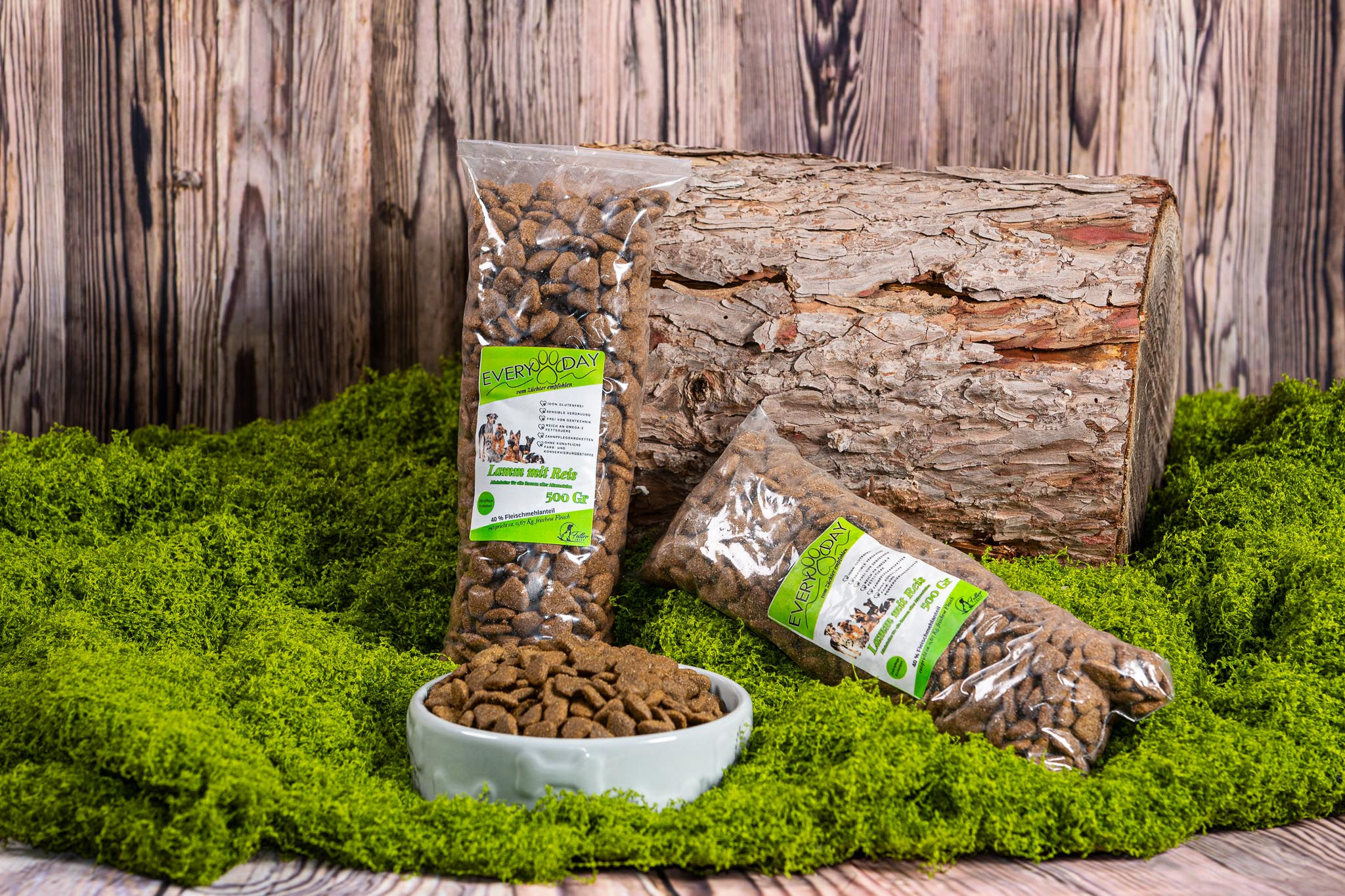 Lamm und Reis 500 Gr.