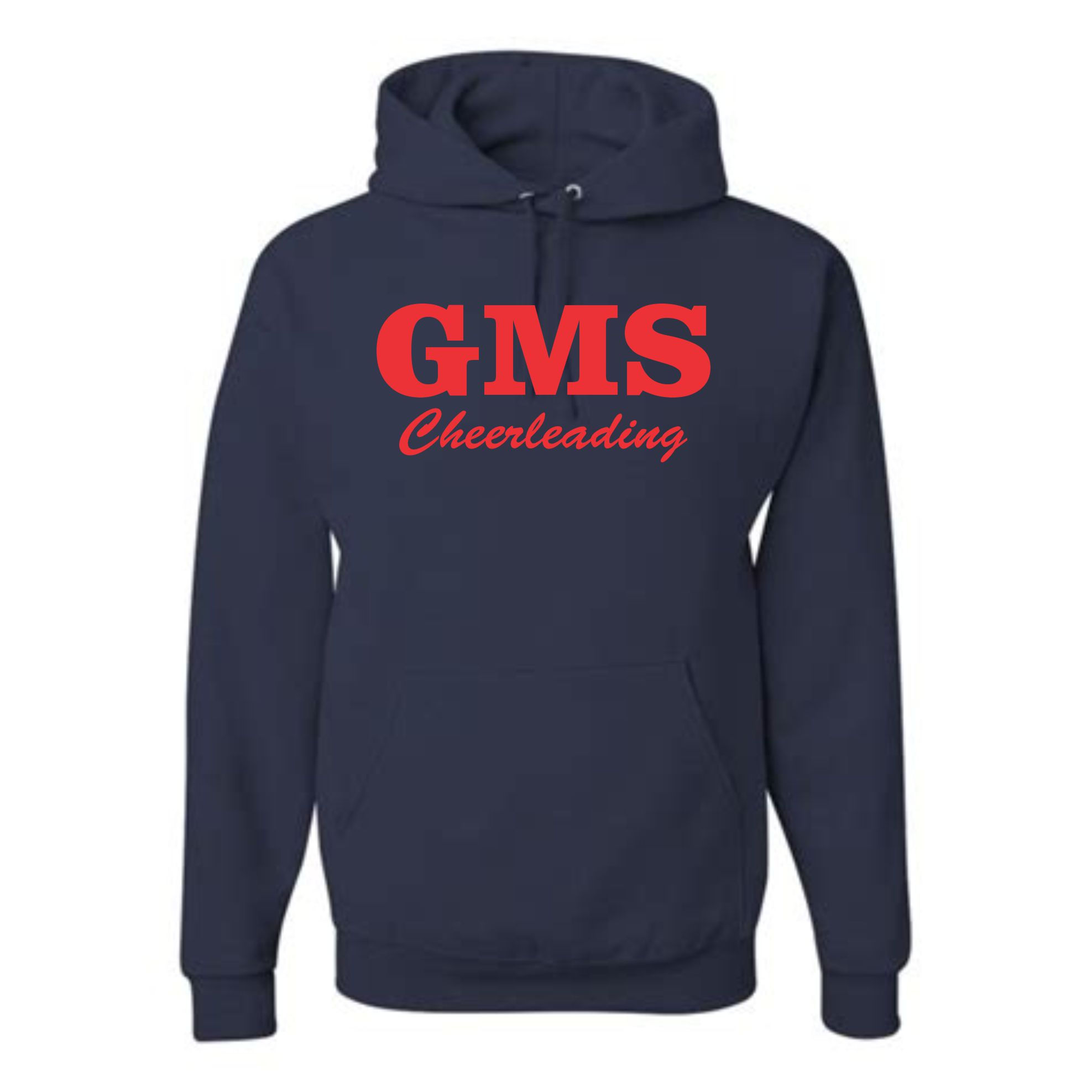 J Navy Jerzees GMS Cheerleading Hoodie