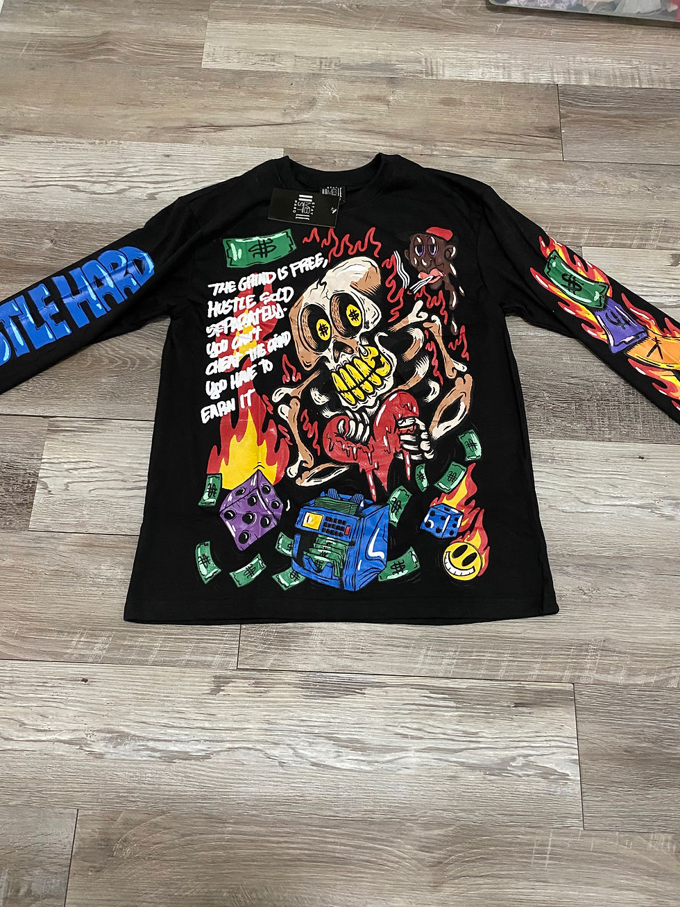 Thumbnail: “HUSTLE HARD” LONG SLEEVE TEES