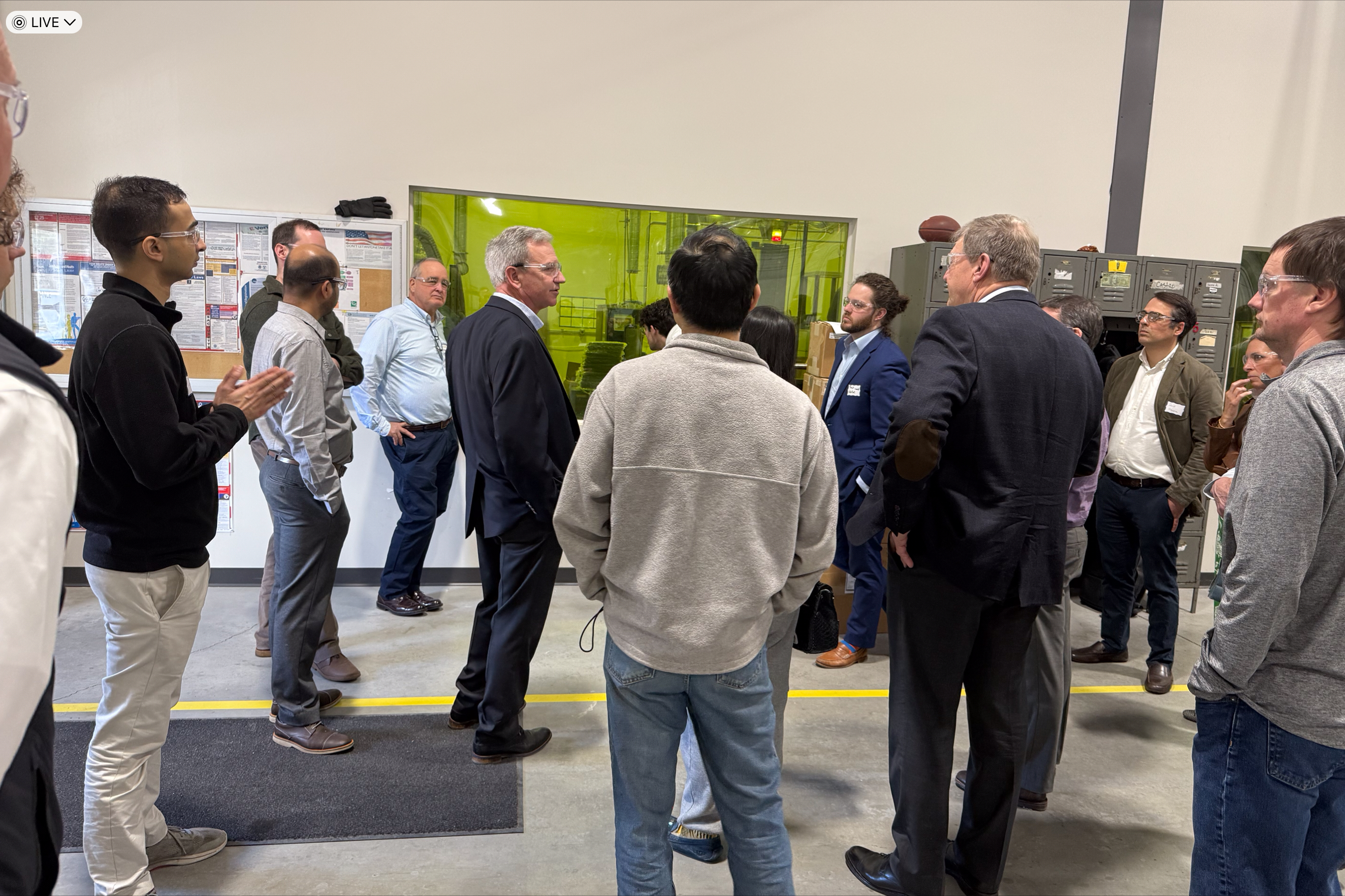 Market and customer meeting