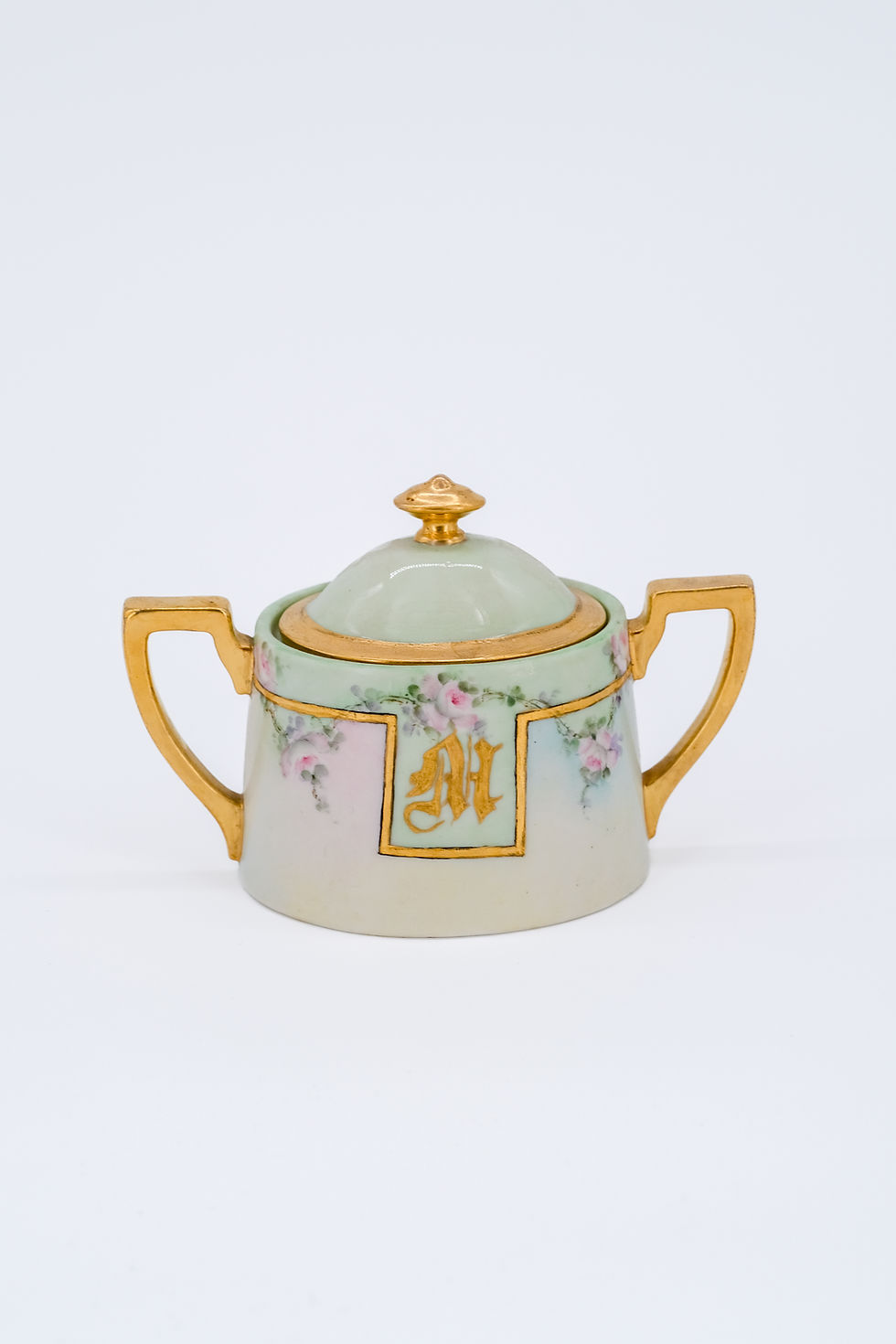 Thumbnail: Moritz Zdekauer (MZ) Austria porcelain vintage hand-painted set