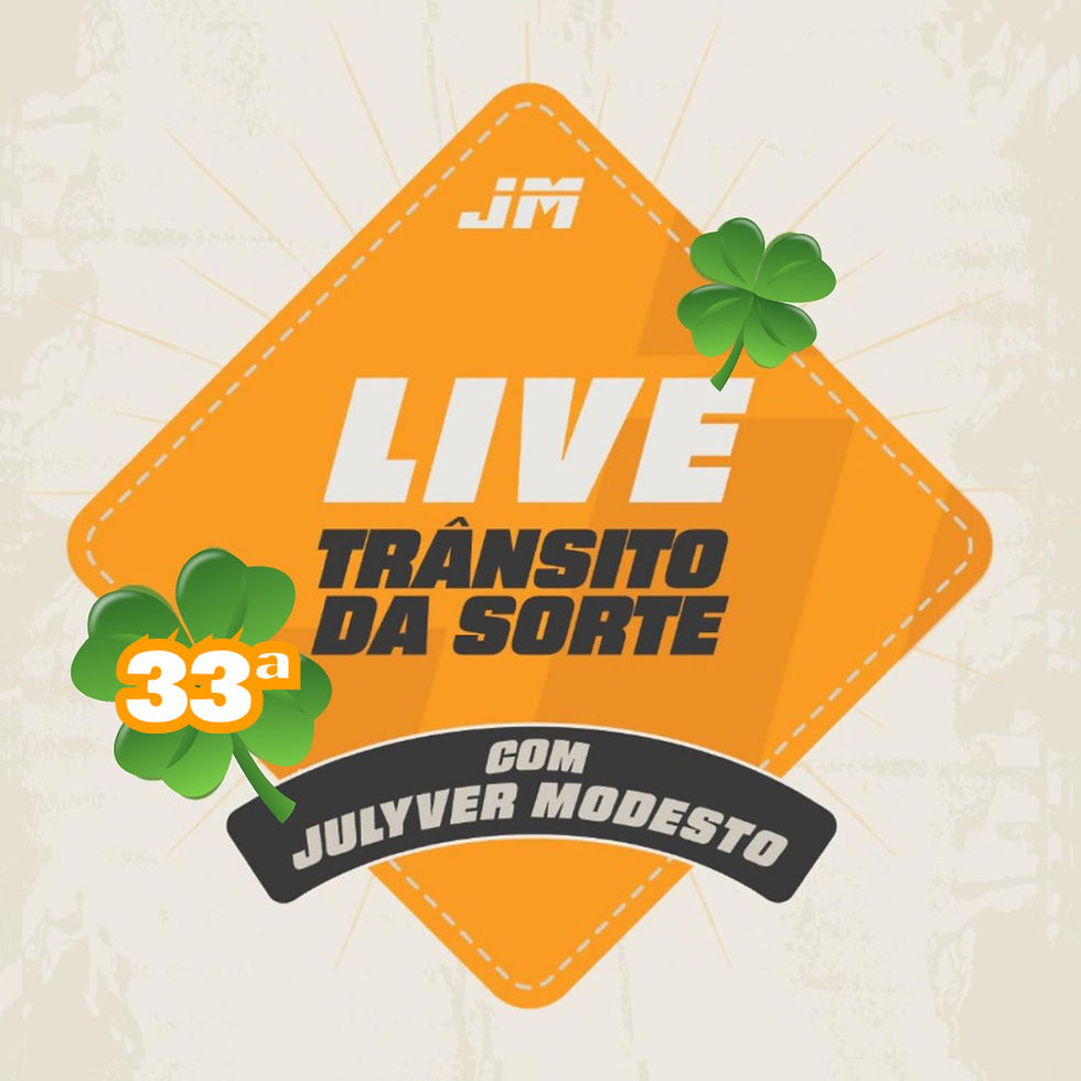 33ª LIVE | CURIOSIDADES DA SINALIZAÇÃO DE TRÂNSITO