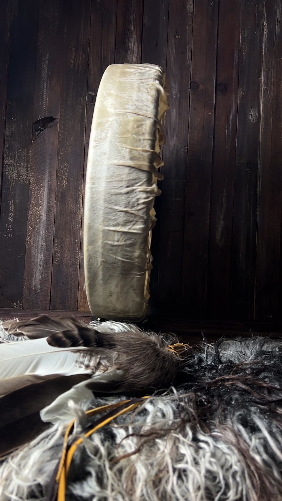 Thumbnail: Reindeer 18" Medicine drum