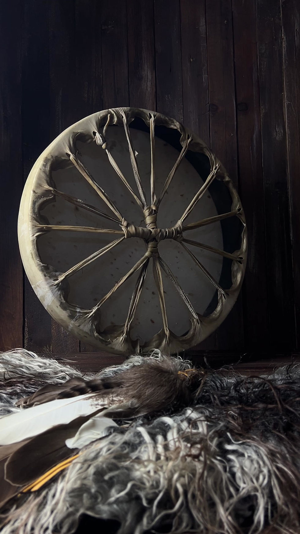 Thumbnail: Reindeer 20" Medicine drum