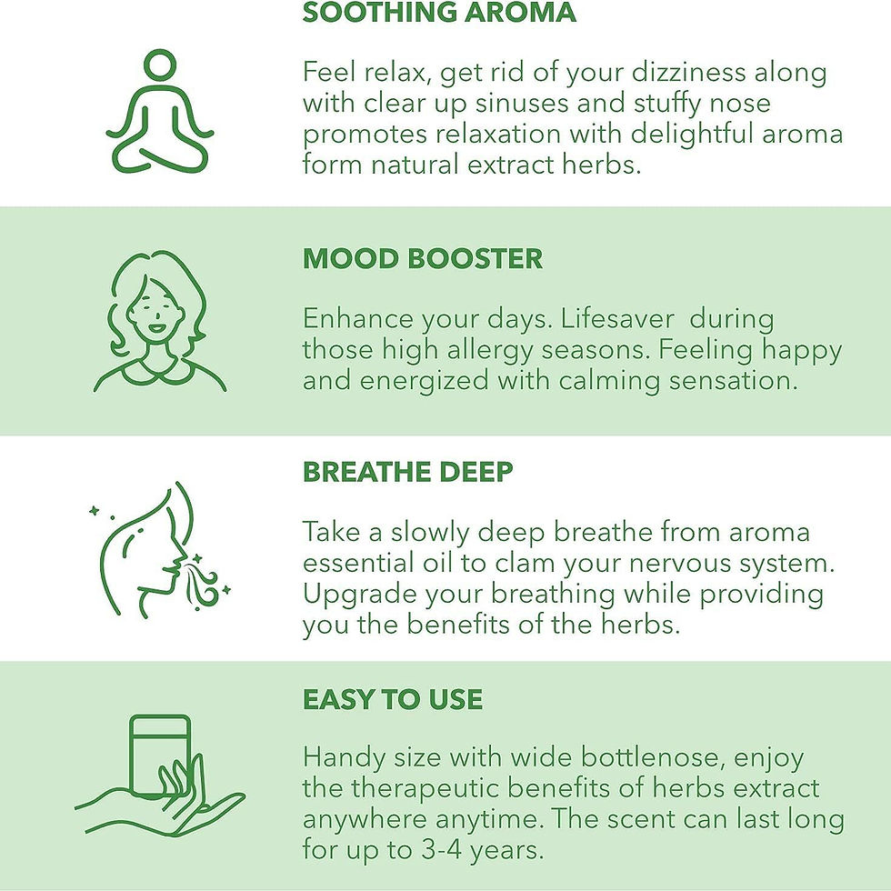 Thumbnail: Thailand Herbal Nasal Inhaler – Refreshing Anti-Sleepy