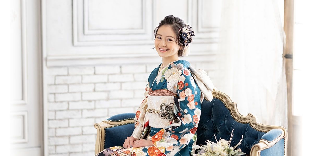 振袖女性