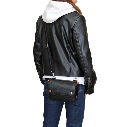ビンテージEVISUワンショルダードラムバック DLMS】 OLDisNEW 'chelsea' ﾐﾆｼｮﾙﾀﾞｰﾊﾞｯｸﾞ DLM-127 Vegan