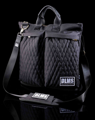 DLMS】 ダイヤステッチヘルメットバッグ 'RIDES' DLM-514 | バッグの