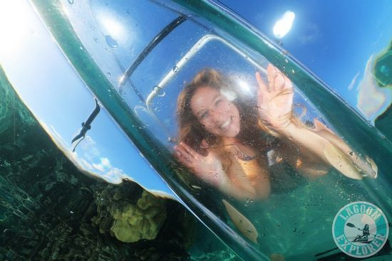 Des kayaks entièrement transparents !